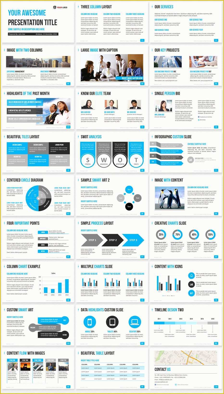 Clean Professional Powerpoint Templates Free Of Ultimate Professional Business Powerpoint Template 600