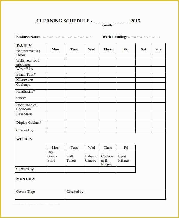 free business plan template for cleaning service