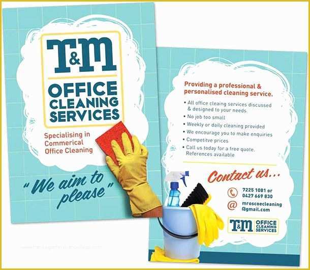 Cleaning Flyers Templates Free Of 15 Cool Cleaning Service Flyers 10