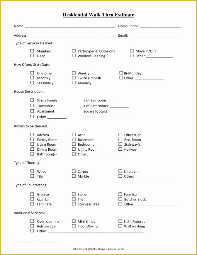 Cleaning Service Business Plan Template Free Of Cleaning Service Proposal with Checklist Pdf Free