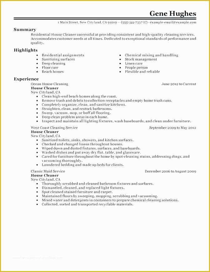 Cleaning Service Business Plan Template Free Of Residential Cleaning Services Resume Business Plan for