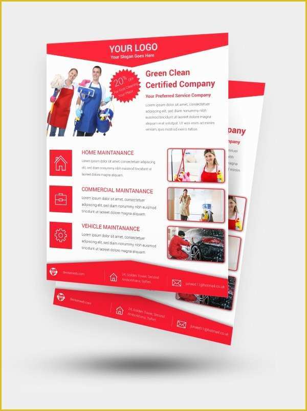 Cleaning Service Flyer Template Free Of 21 Cleaning Service Flyers Free Psd Ai Eps format