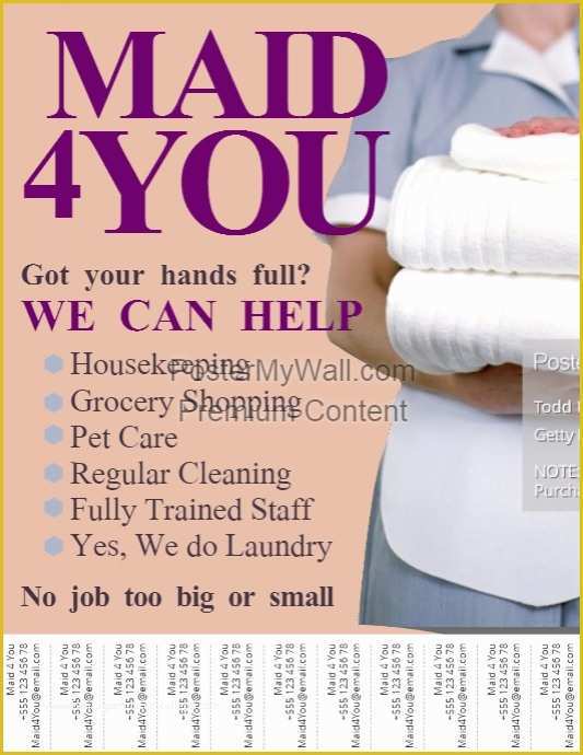 Cleaning Service Flyer Template Free Of Cleaning Service Flyer Template