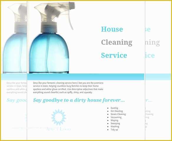 Cleaning Service Flyer Template Free Of House Cleaning Flyer Template 17 Psd format Download