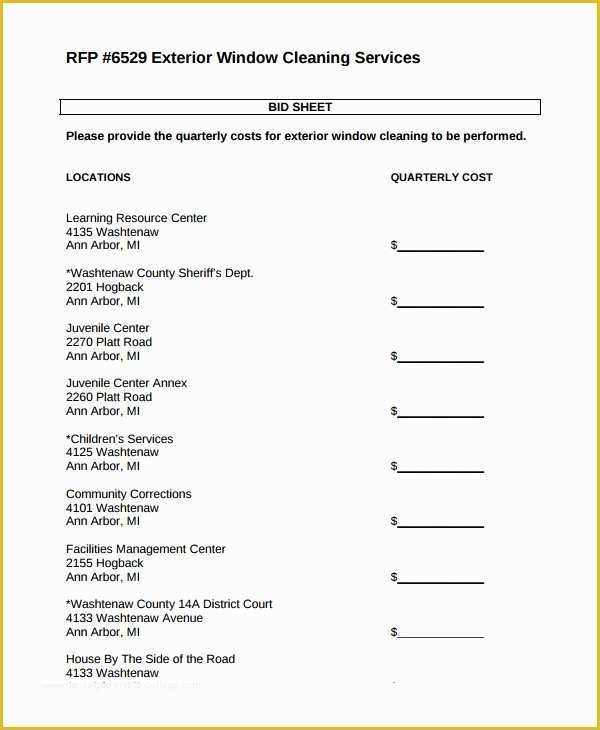 Cleaning Service Proposal Template Free Of 14 Cleaning Proposal Templates Word Pdf