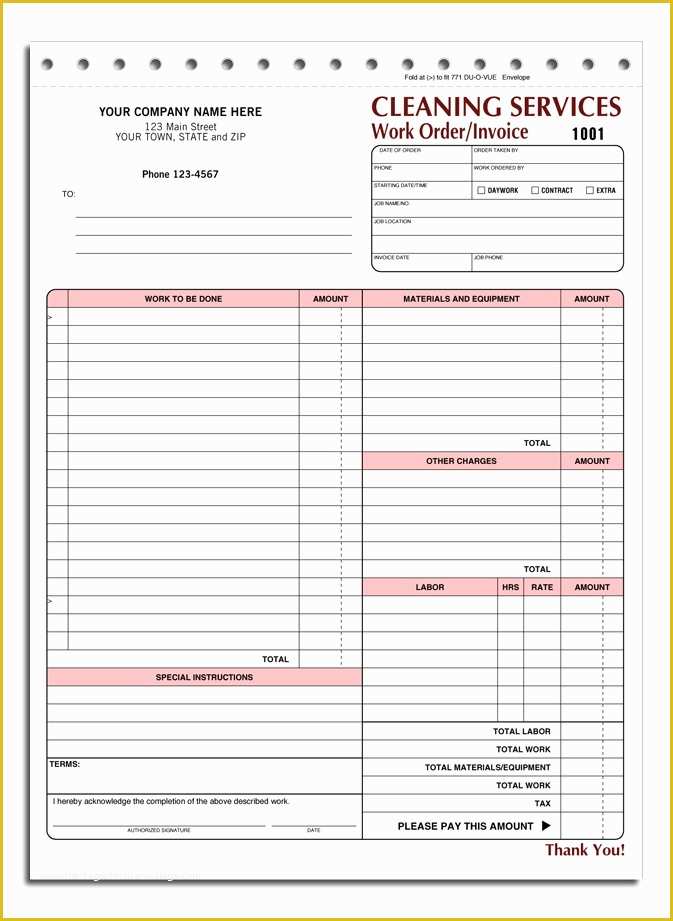 Cleaning Service Quote Template Free Of House Cleaning Free Printable House Cleaning Invoices