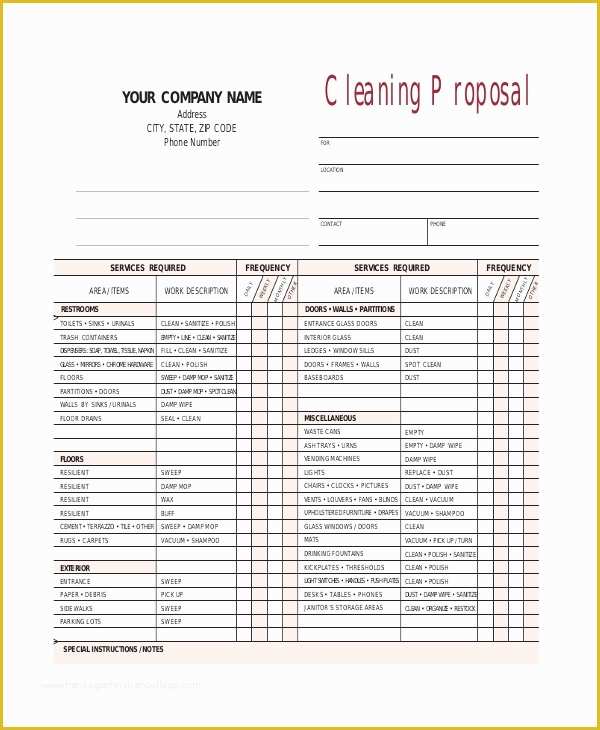 Cleaning Service Quote Template Free Of Quotation Template – 21 Free Word Pdf Documents Download