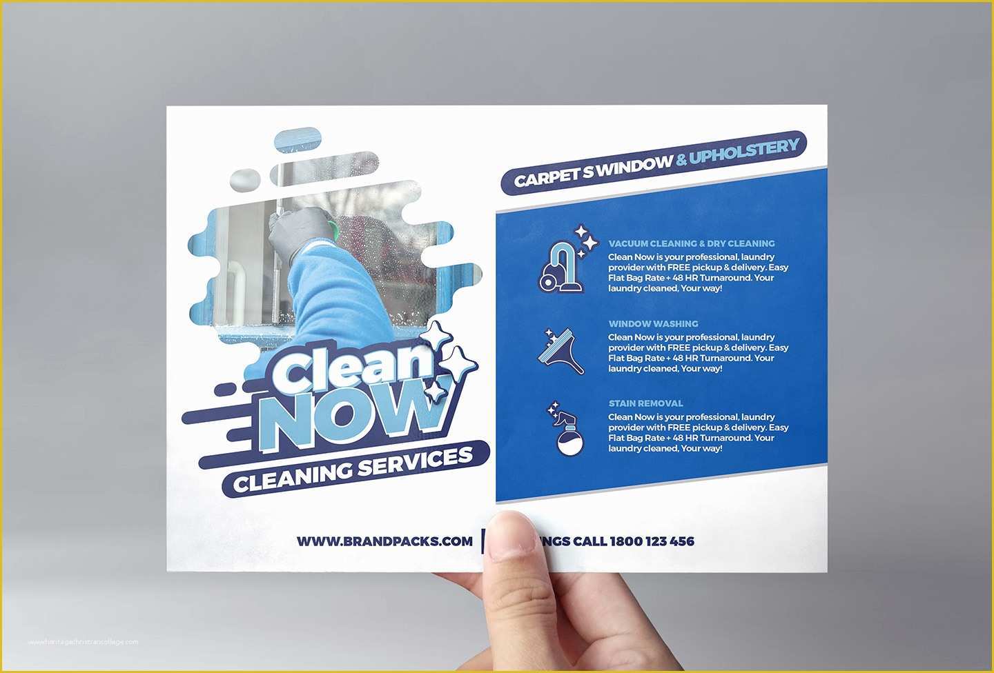 Cleaning Service Template Free Of Cleaning Service Flyer Template for Shop