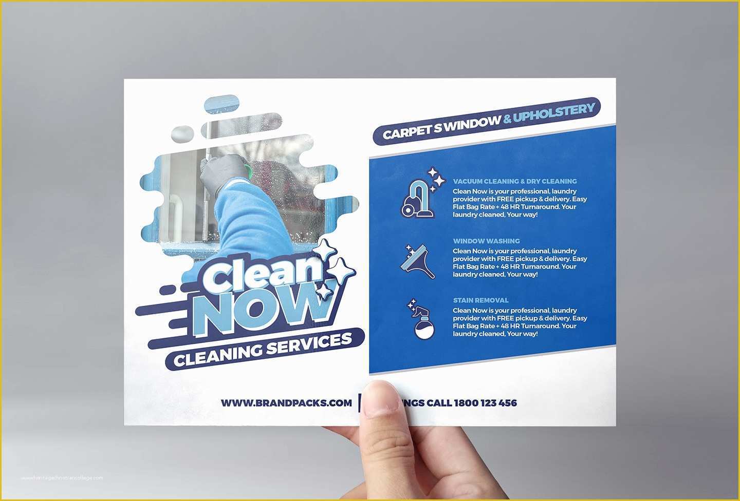 Cleaning Service Template Free Of Cleaning Service Flyer Template for Shop