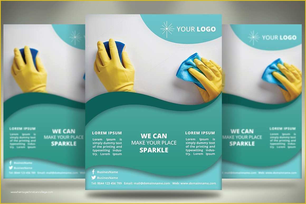 Cleaning Service Template Free Of Cleaning Services Flyer Sk Flyer Templates Creative