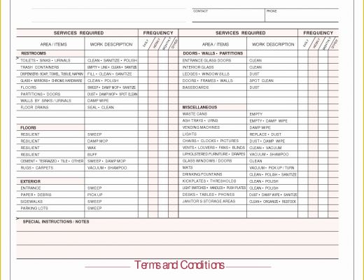 Cleaning Service Template Free Of Janitorial Cleaning Proposal Templates