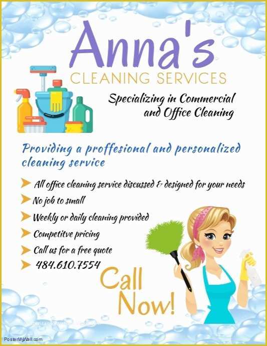 Cleaning Services Template Free Download