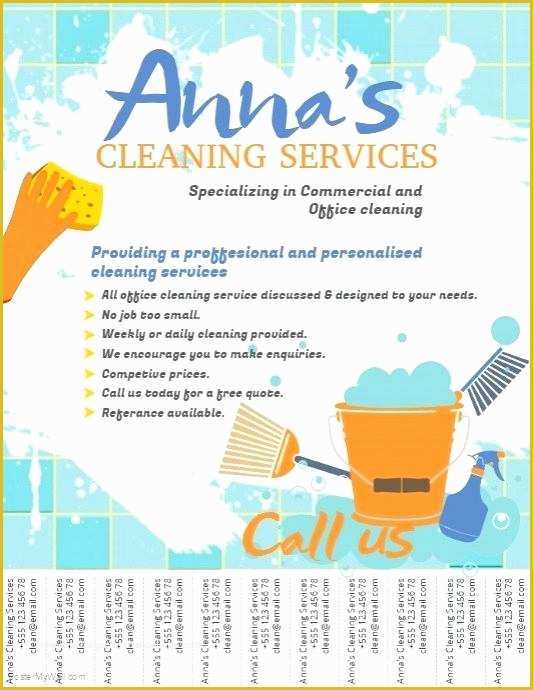 Cleaning Services Template Free Download Of Fice Cleaning Flyers Mercial Service Flyer Template