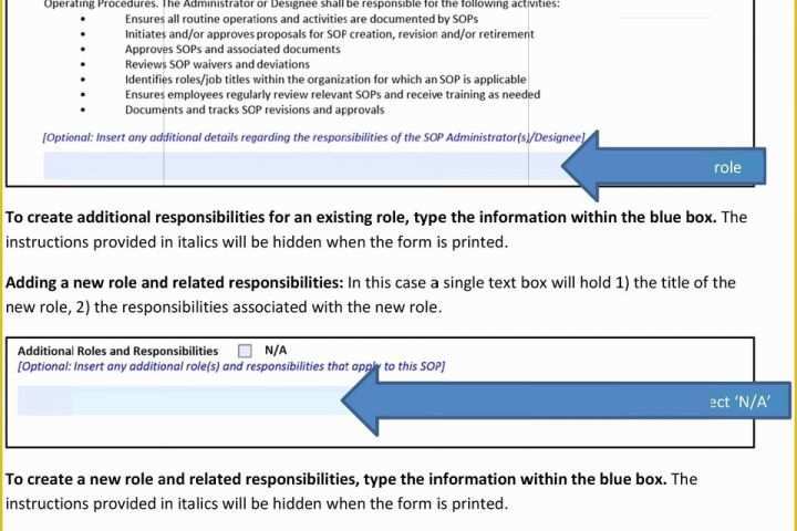 Clinical Research sop Template Free Of Standard Operating Procedure sop Template User Guide