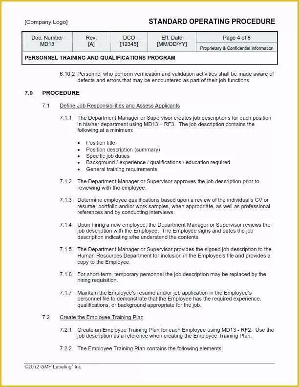 Clinical Research sop Template Free Of Looking for Sample Medical