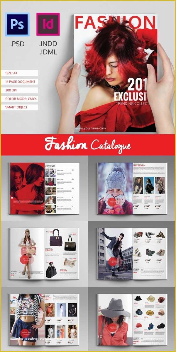 Clothing Catalog Template Free Of 25 Professional Catalog Design Templates