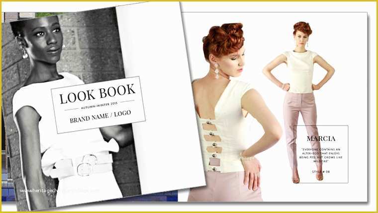 Clothing Catalog Template Free Of Affordable Fashion Lookbook Design Templates