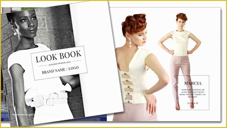 Clothing Catalog Template Free Of Affordable Fashion Lookbook Design Templates