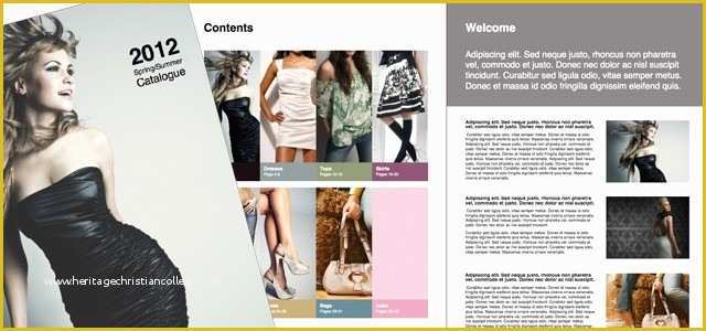 Clothing Catalog Template Free Of Catalog Clothing • istudio Publisher • Page Layout