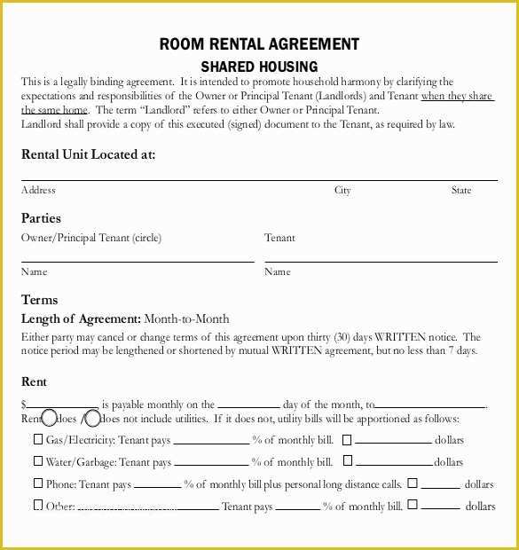 Co Ownership Agreement Template Free Of 47 New Co Ownership Property Agreement Sample