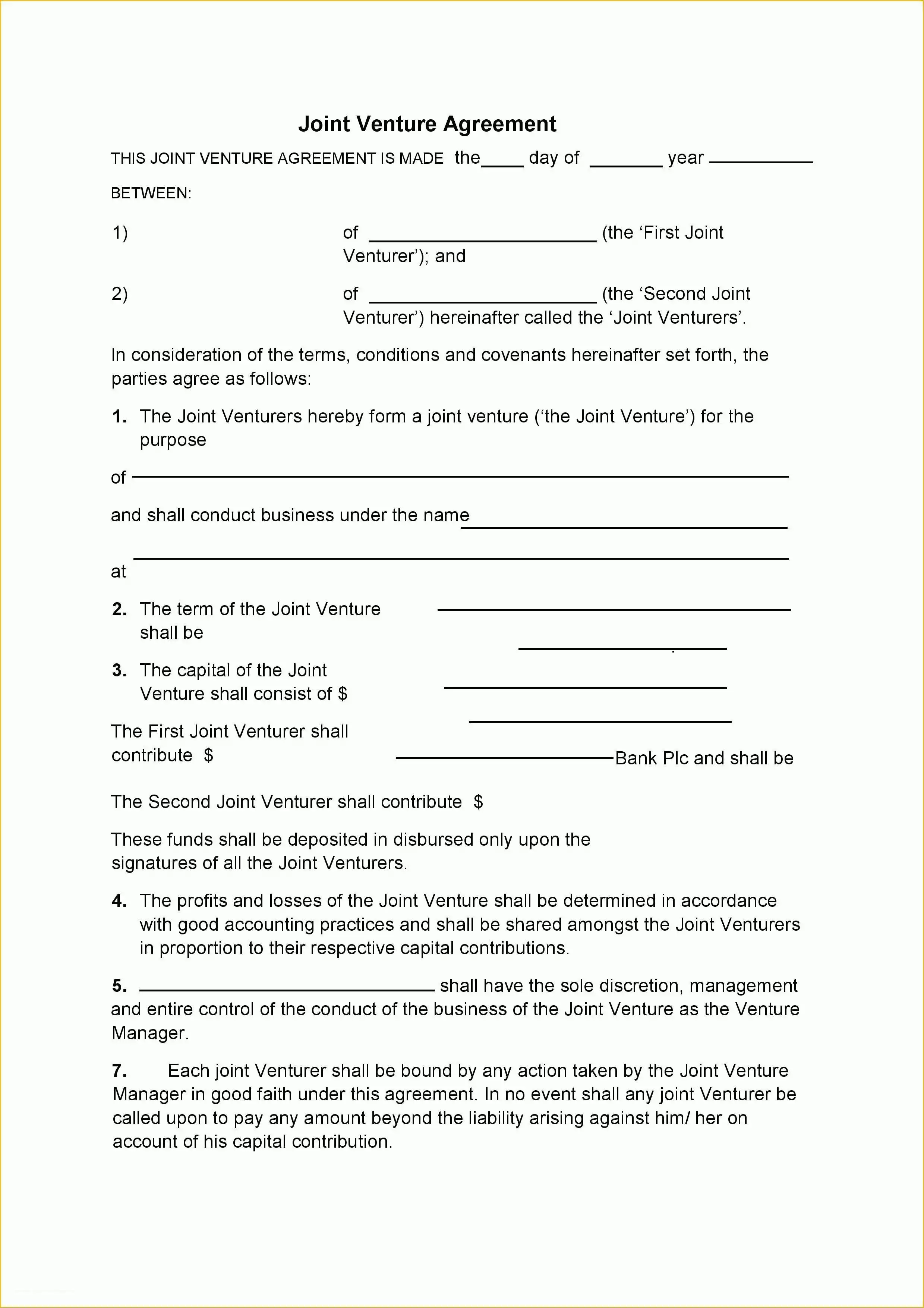 Co Ownership Agreement Template Free Of Co Ownership Agreement Template Elegant Joint Will and