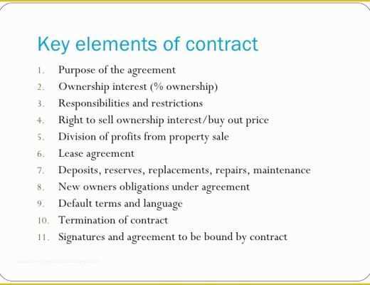 Co Ownership Agreement Template Free Of Co Ownership and D Equity Arrangements