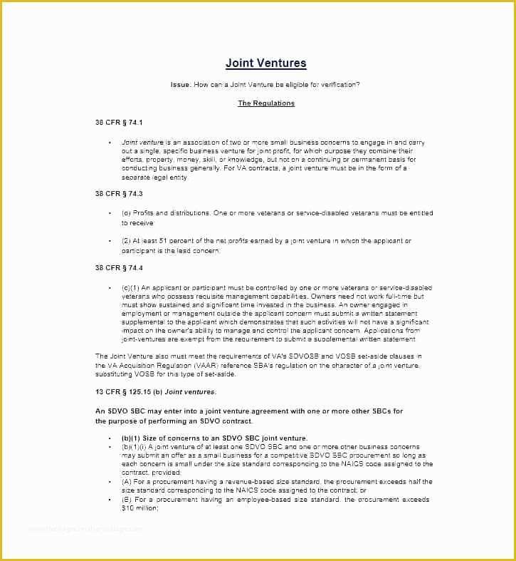 Co Ownership Agreement Template Free Of Joint Agreement Template Supply Agreement Plate Printable