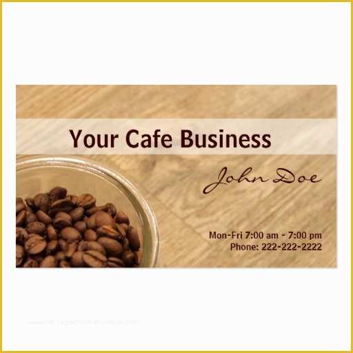 60 Coffee Business Card Template Free