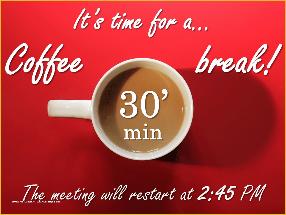 Coffee Powerpoint Template Free Download Of Coffee Break Powerpoint Template Presentationgo