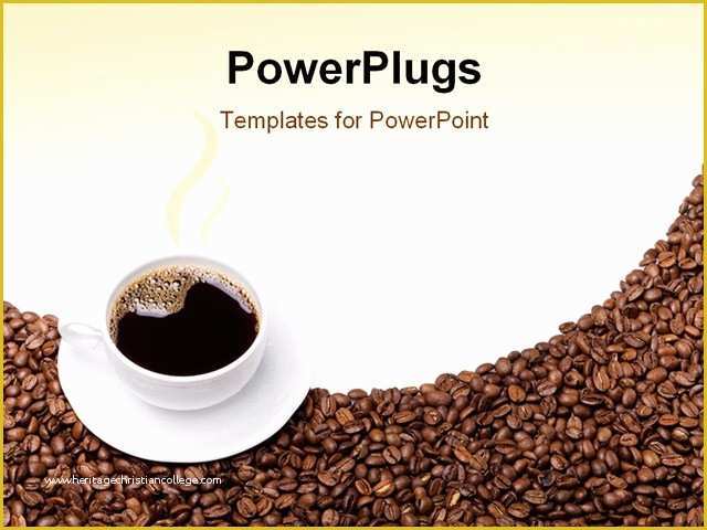 Coffee Powerpoint Template Free Download Of Coffee Powerpoint Template