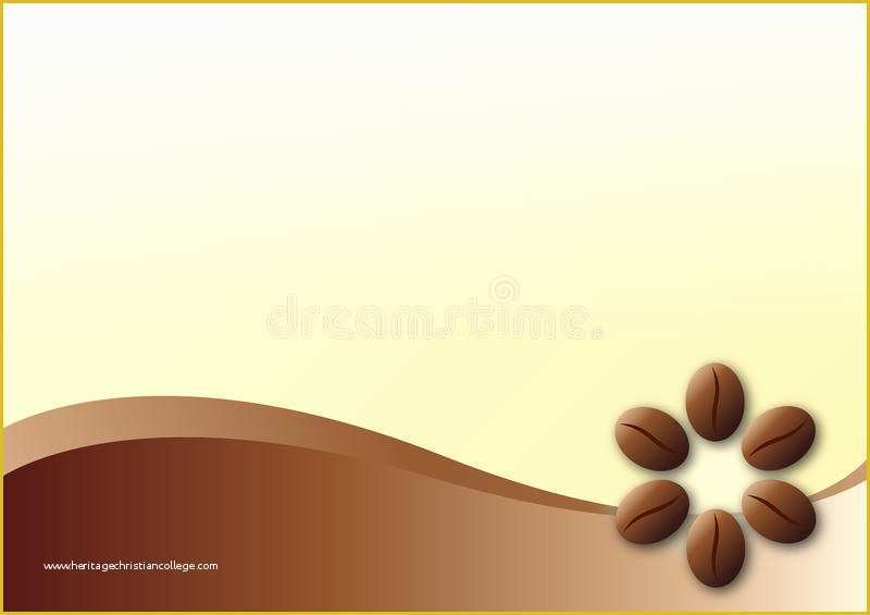 Coffee Powerpoint Template Free Download Of Coffee Template Background Stock Vector Illustration Of