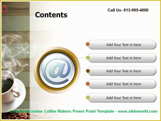 Coffee Powerpoint Template Free Download Of Download Line Coffee Makers Powerpoint Template
