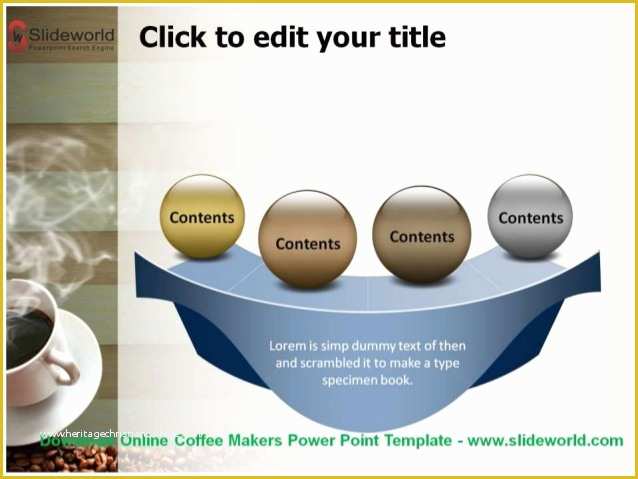 Coffee Powerpoint Template Free Download Of Download Line Coffee Makers Powerpoint Template