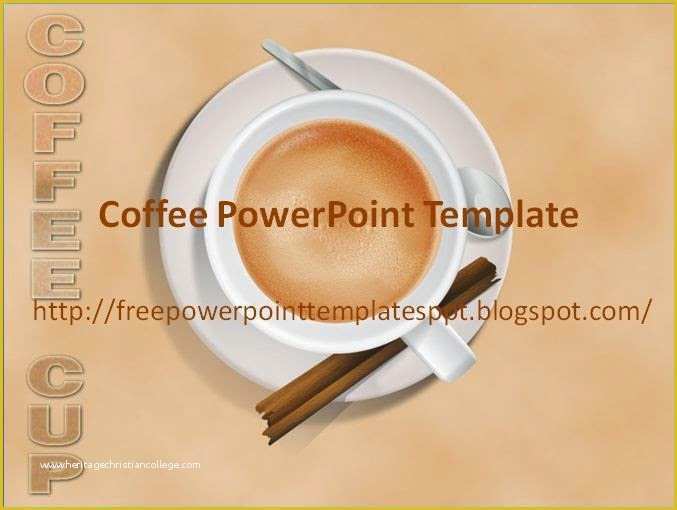 Coffee Powerpoint Template Free Download Of Free Coffee Cup Powerpoint Templates Background In Potx