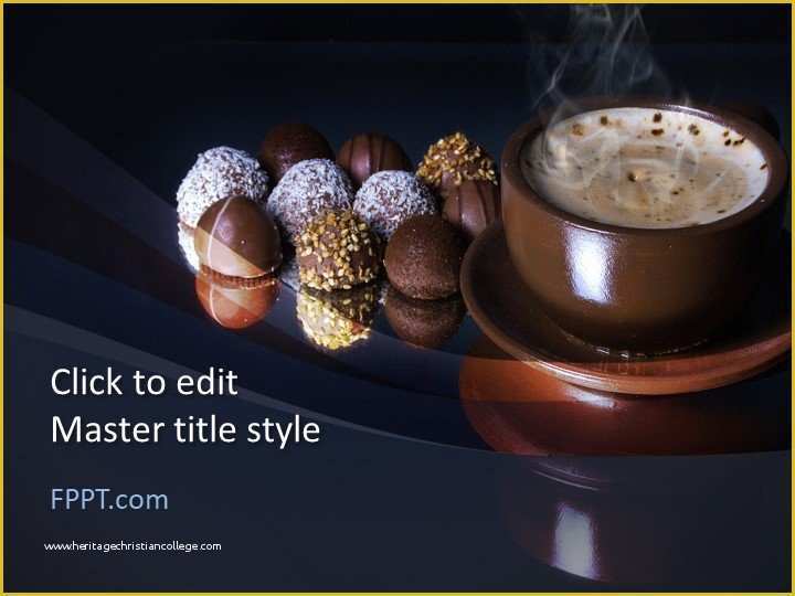 Coffee Powerpoint Template Free Download Of Free Coffee Powerpoint Template Free Powerpoint Templates