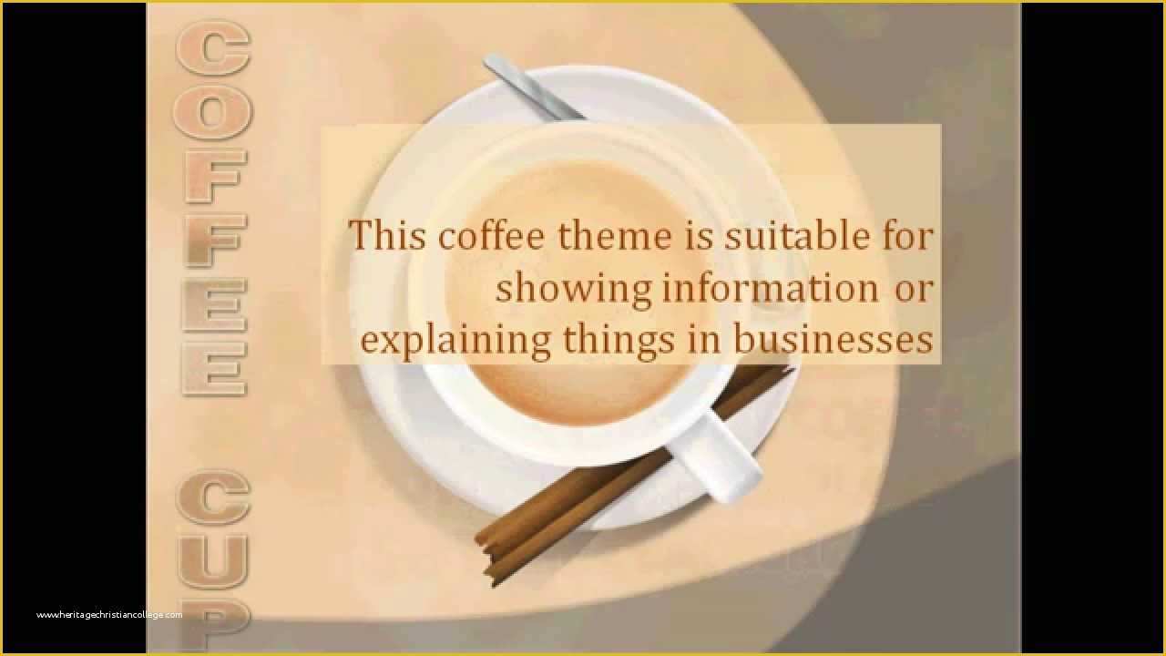 Coffee Powerpoint Template Free Download Of Free Coffee Powerpoint Templates theme Background In Pptx