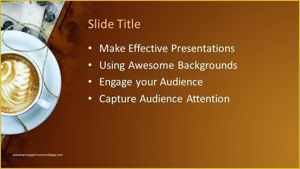 Coffee Powerpoint Template Free Download Of Free Morning Coffee Powerpoint Template Free Powerpoint