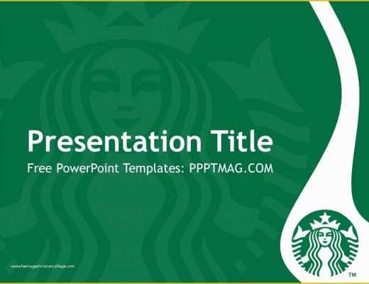 Coffee Powerpoint Template Free Download Of Free Starbucks Powerpoint Template Pptmag