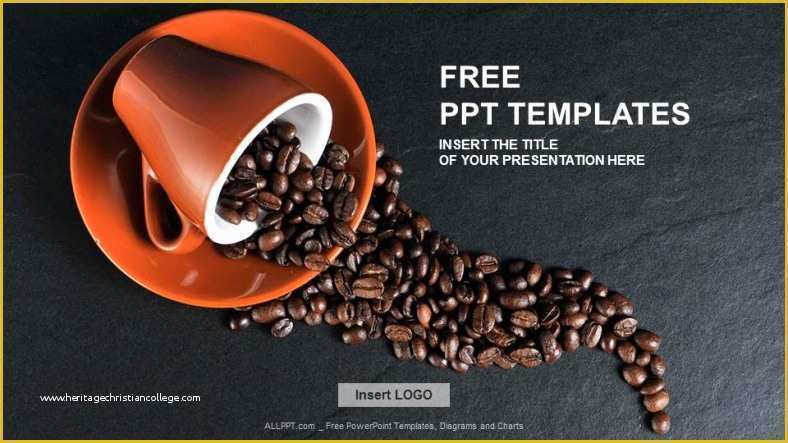 Coffee Powerpoint Template Free Download Of Grains Coffee Food Ppt Templates Download Free