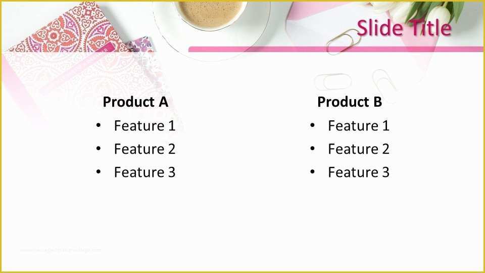 Coffee Powerpoint Template Free Download Of Pink Coffee Powerpoint theme Free Powerpoint Templates
