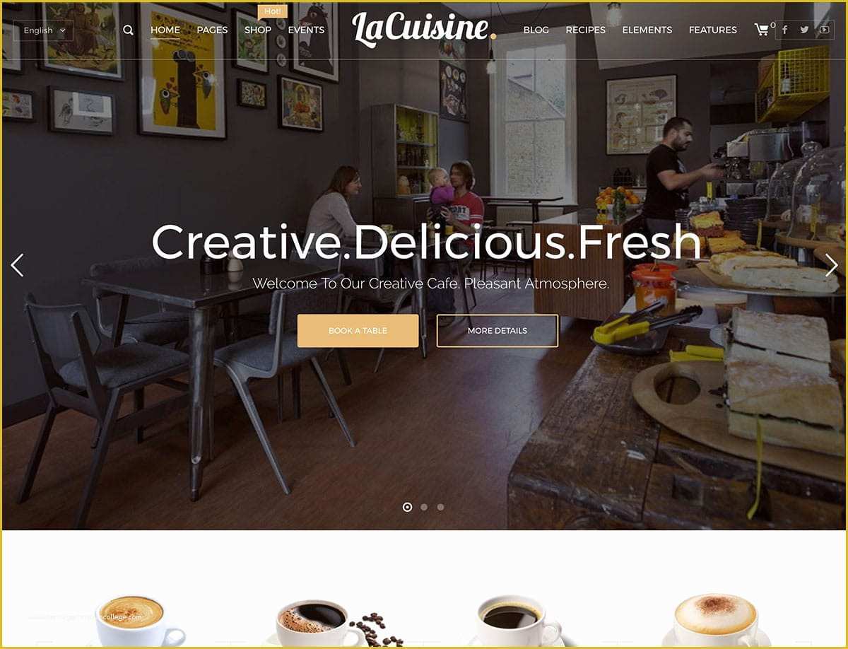 Coffee Shop Website Template Free Download Of 10 Best Coffee Shop Wordpress themes 2019