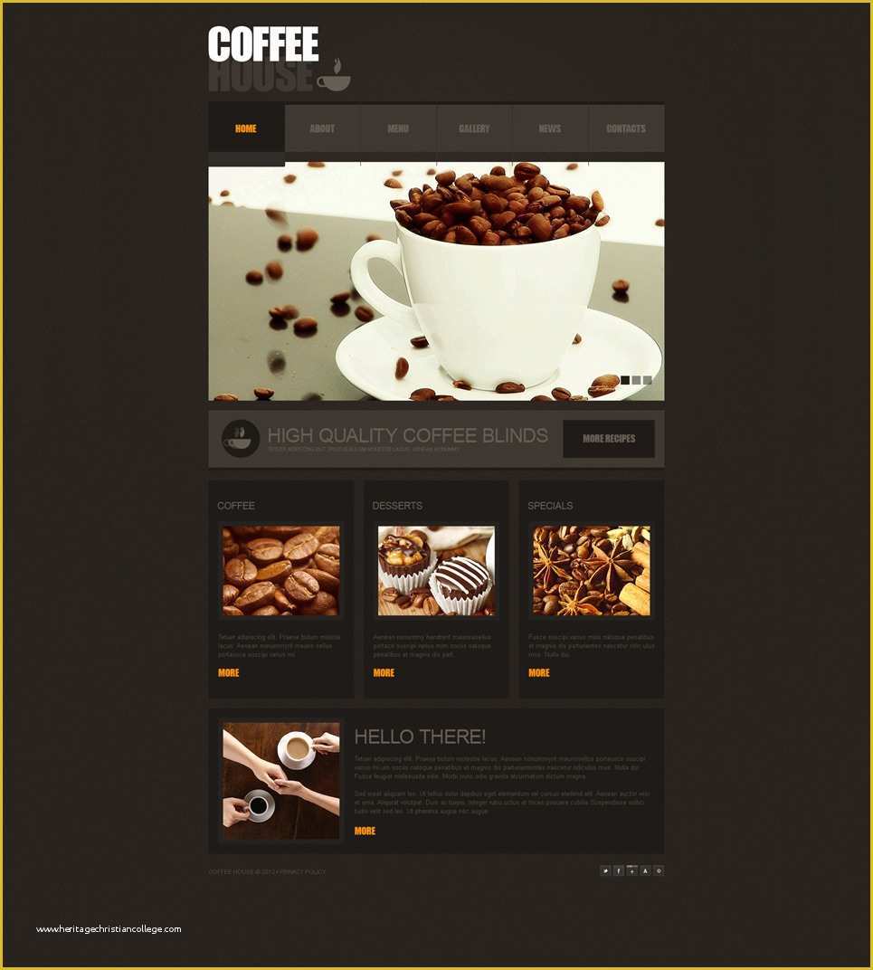 Coffee Shop Website Template Free Download Of Coffee Shop Joomla Template