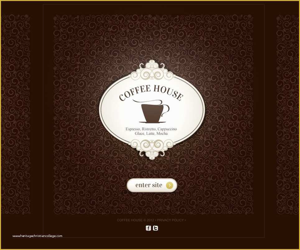 Coffee Shop Website Template Free Download Of Coffee Shop Website Template