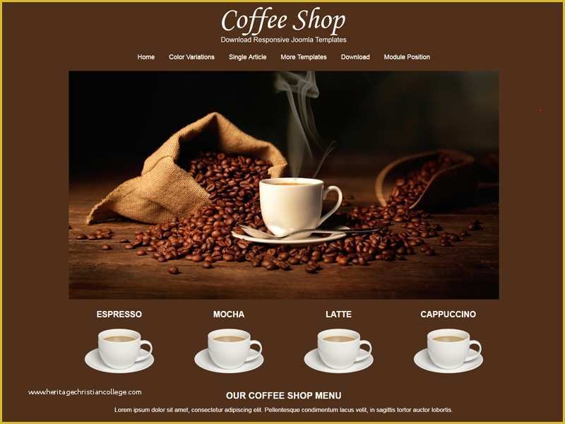 Coffee Shop Website Template Free Download Of Jsr Coffee Shop Free Responsive Coffee Shop Joomla