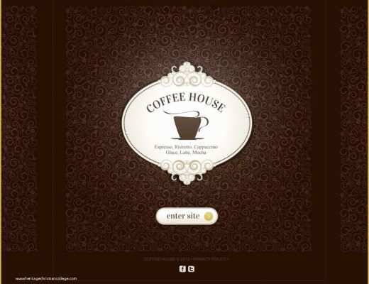 Coffee Shop Website Template Free Of Coffee Shop Website Template