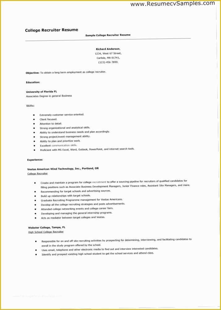 College Admission Resume Templates Free Of Resume Templates for College Applications