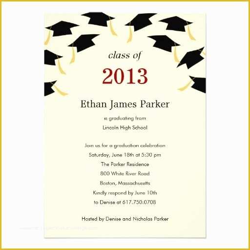 College Graduation Party Invitations Templates Free Of 20 Best Graduation Party Invitations Templates Images On