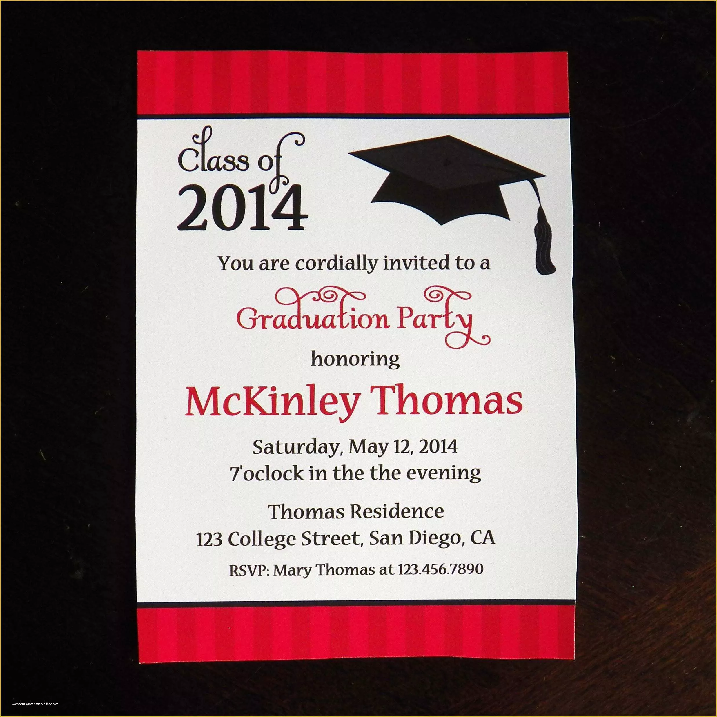 College Graduation Party Invitations Templates Free Of College Graduation Party Invitations