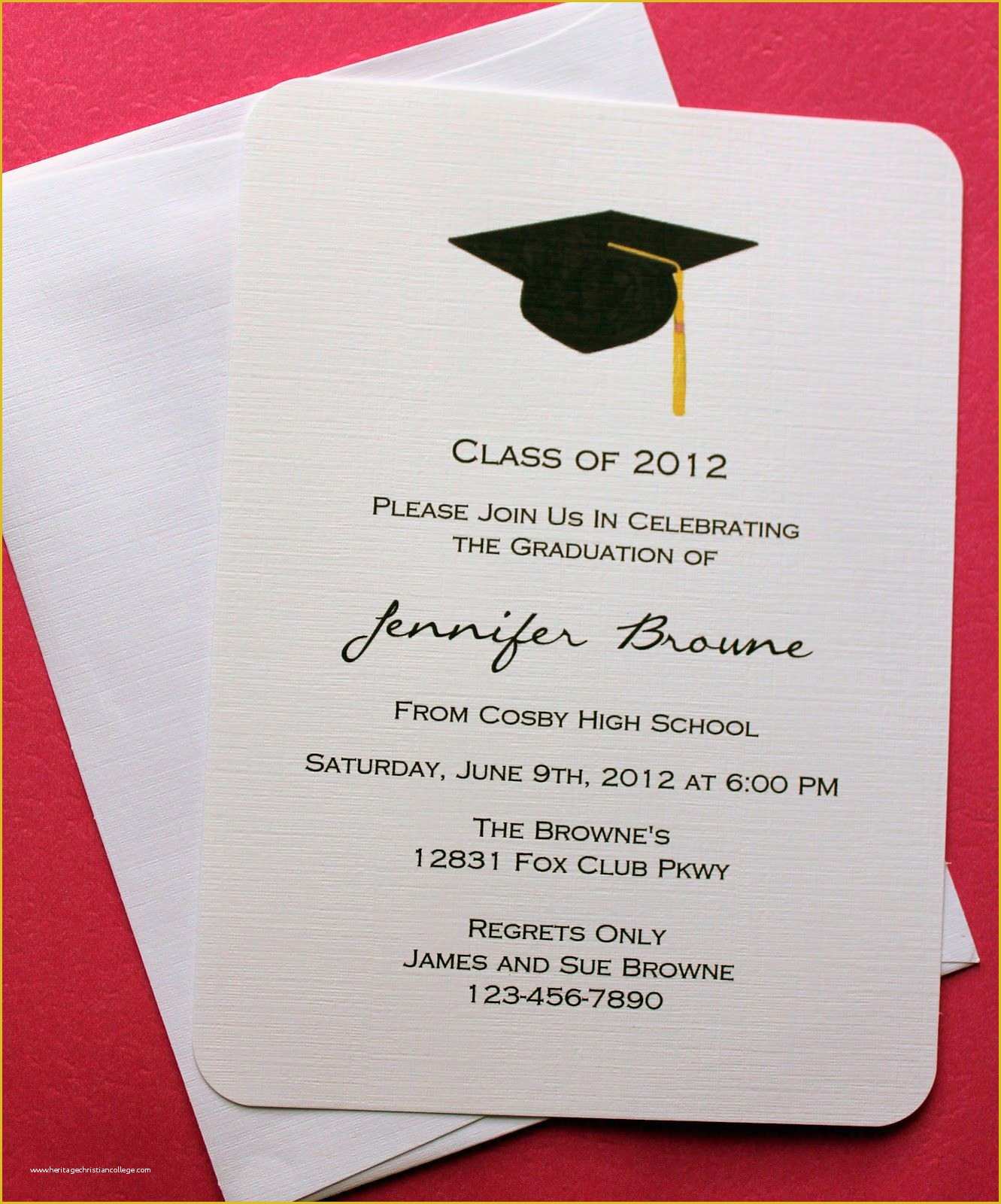 College Graduation Party Invitations Templates Free Of Graduation Invitation Template Graduation Invitation