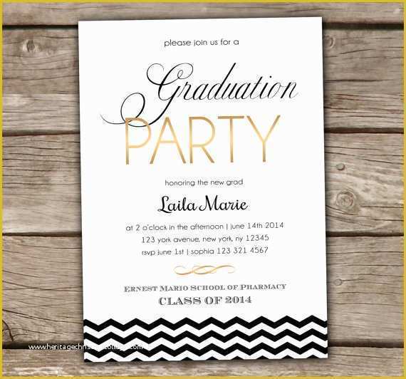 College Graduation Party Invitations Templates Free Of Wording for A Graduation Party Invitation Yourweek